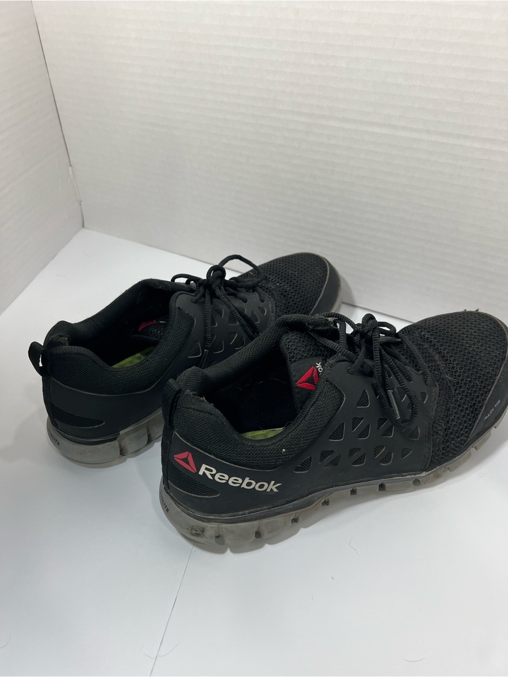 Reebok Men's Black Alloy Toe Size 12